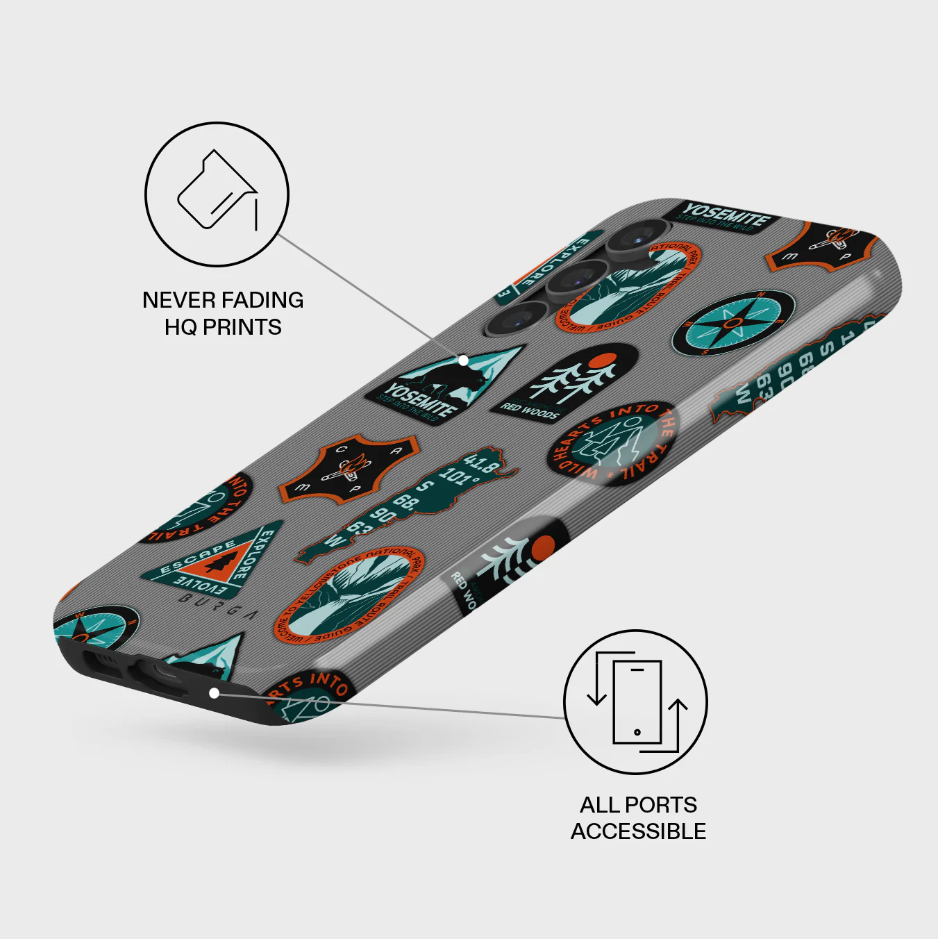 Basecamp - Samsung Galaxy S23 FE Case - Image 3