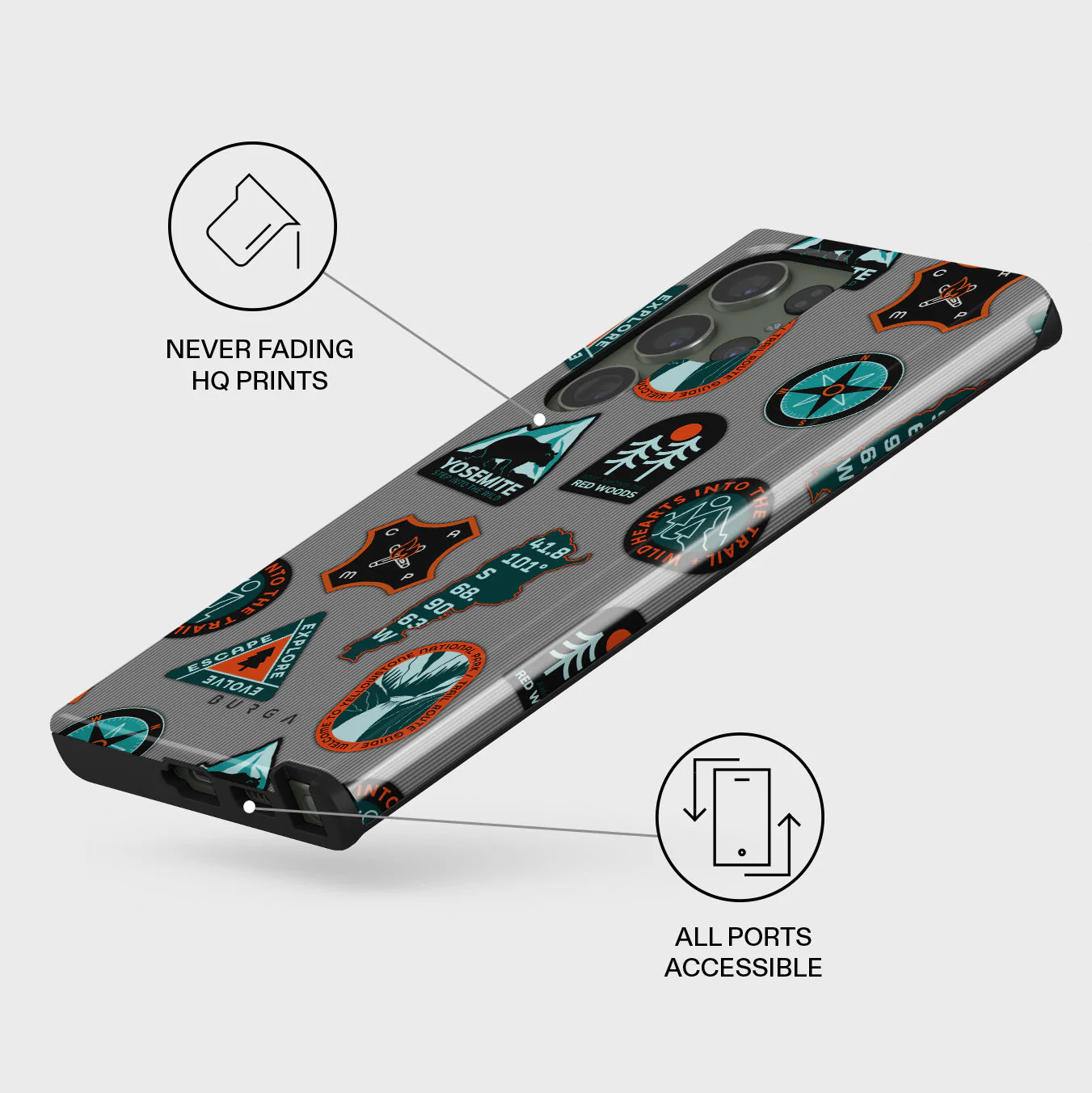 Basecamp - Samsung Galaxy S23 Ultra Case - Image 3