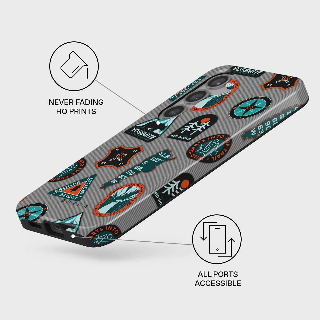 Basecamp - Samsung Galaxy S24 Case - Image 3