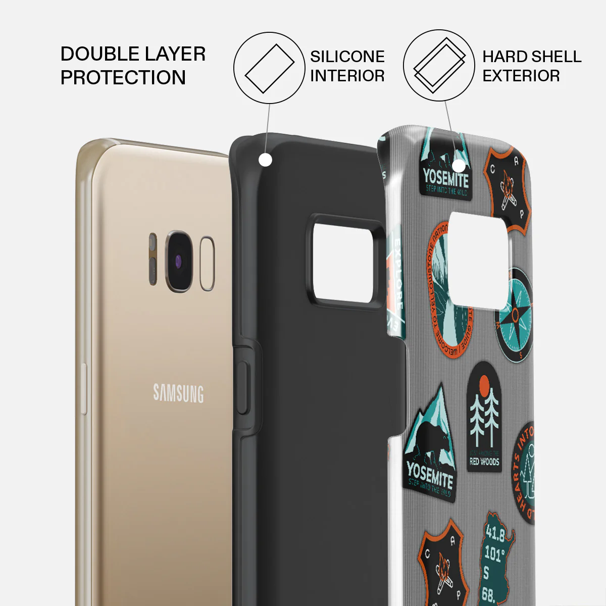 Basecamp - Samsung Galaxy S8 Case - Image 6