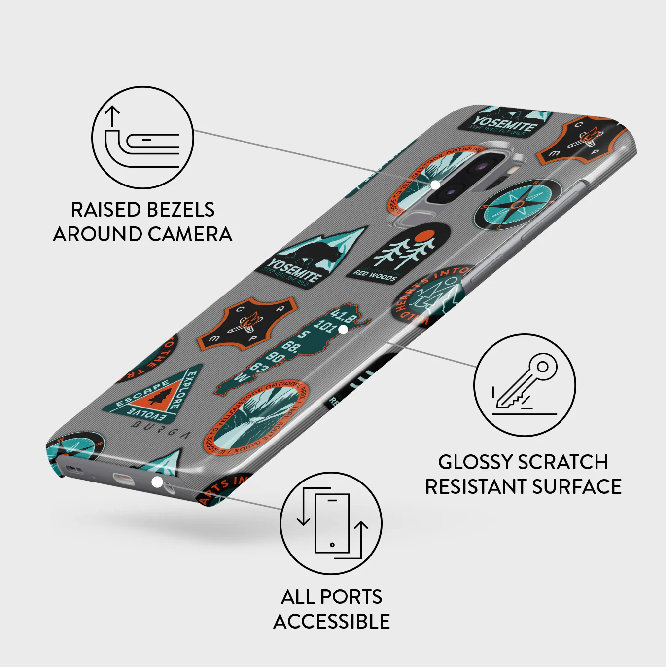 Basecamp - Samsung Galaxy S9 Plus Case - Image 3