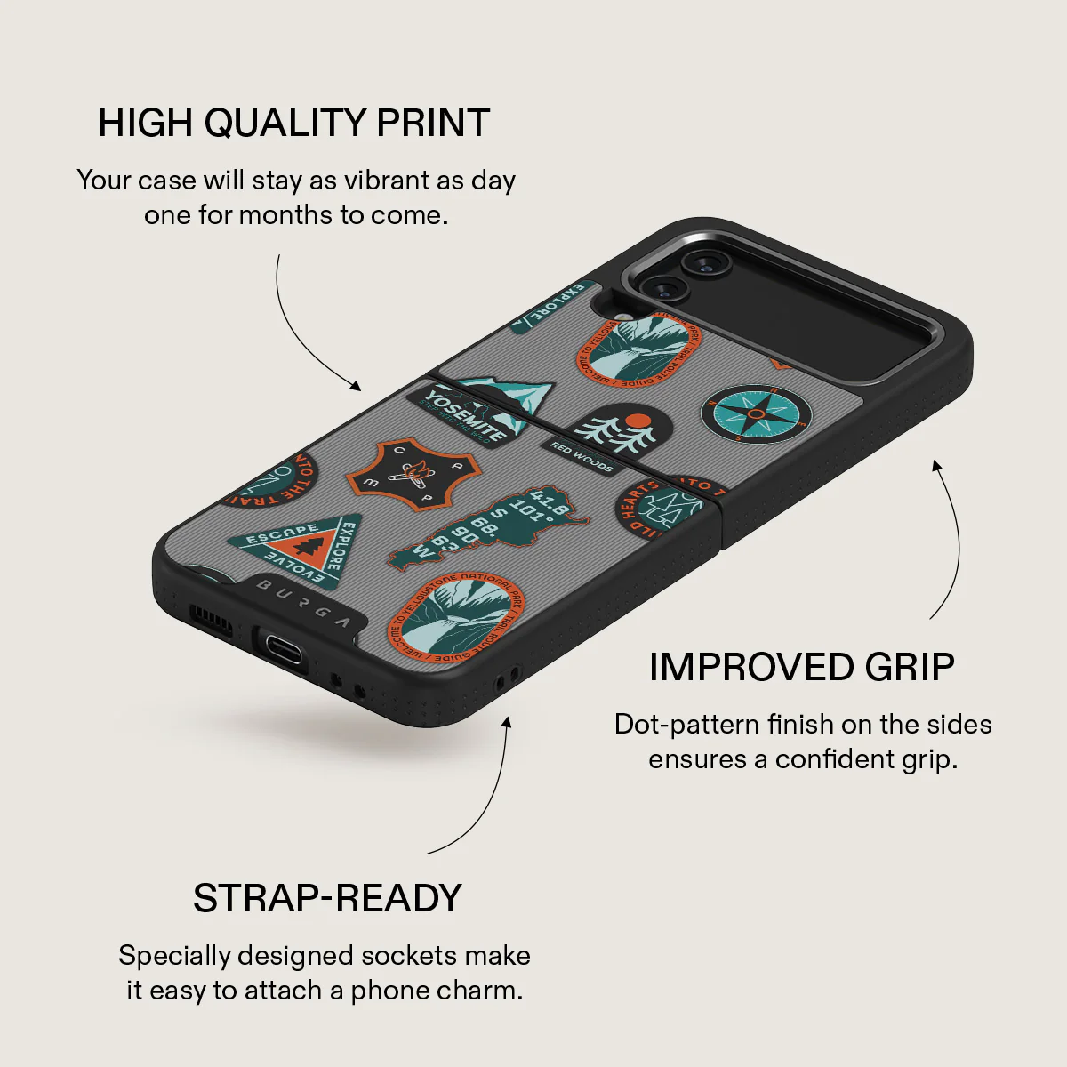 Basecamp - Samsung Galaxy Z Flip 4 Case - Image 24