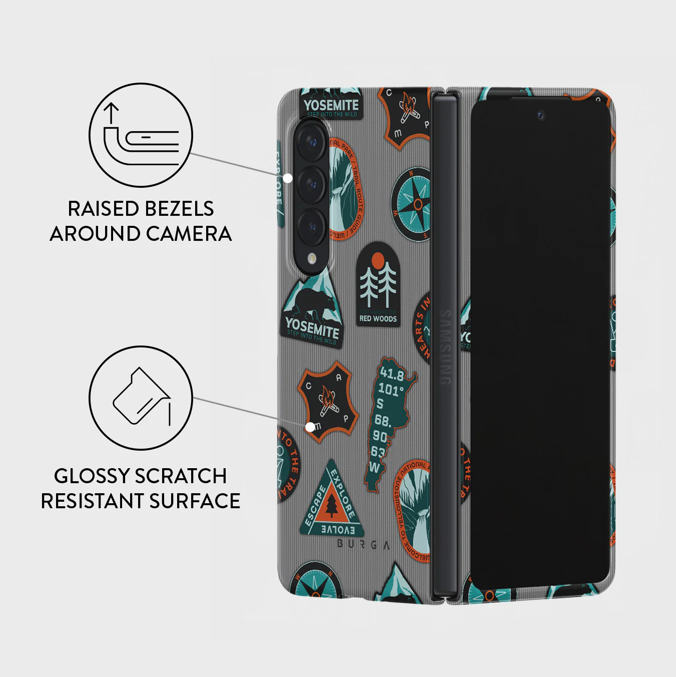 Basecamp - Samsung Galaxy Z Fold 3 Case - Image 3