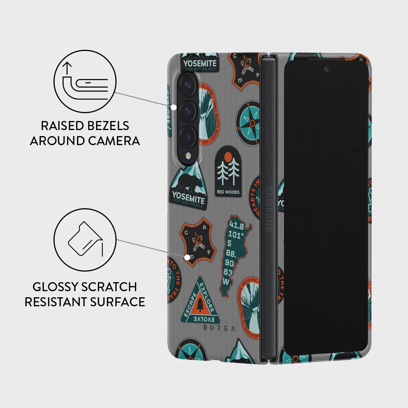 Basecamp - Samsung Galaxy Z Fold 4 Case - Image 3