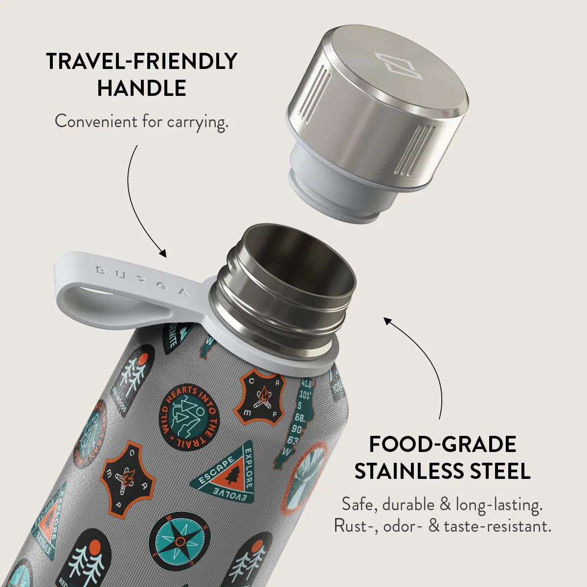Basecamp - Water Bottle - Image 4