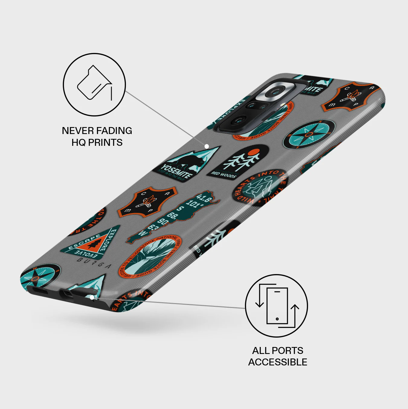 Basecamp - Xiaomi Redmi Note 10 Pro Case - Image 3