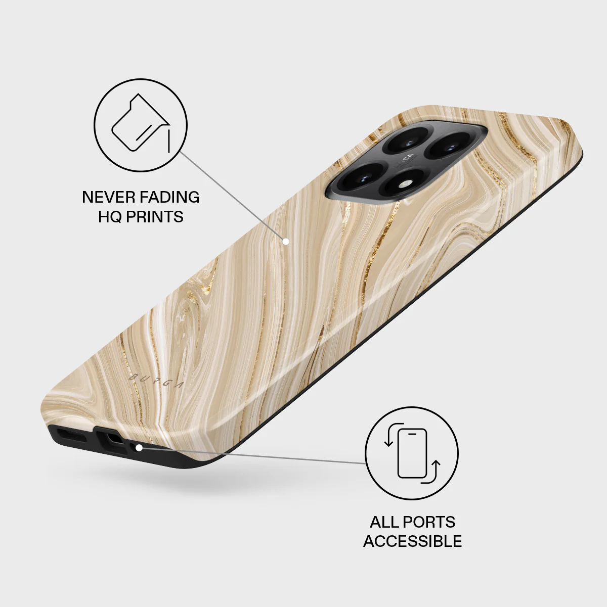 Full Glam - Beige Xiaomi 15T Case - Image 3