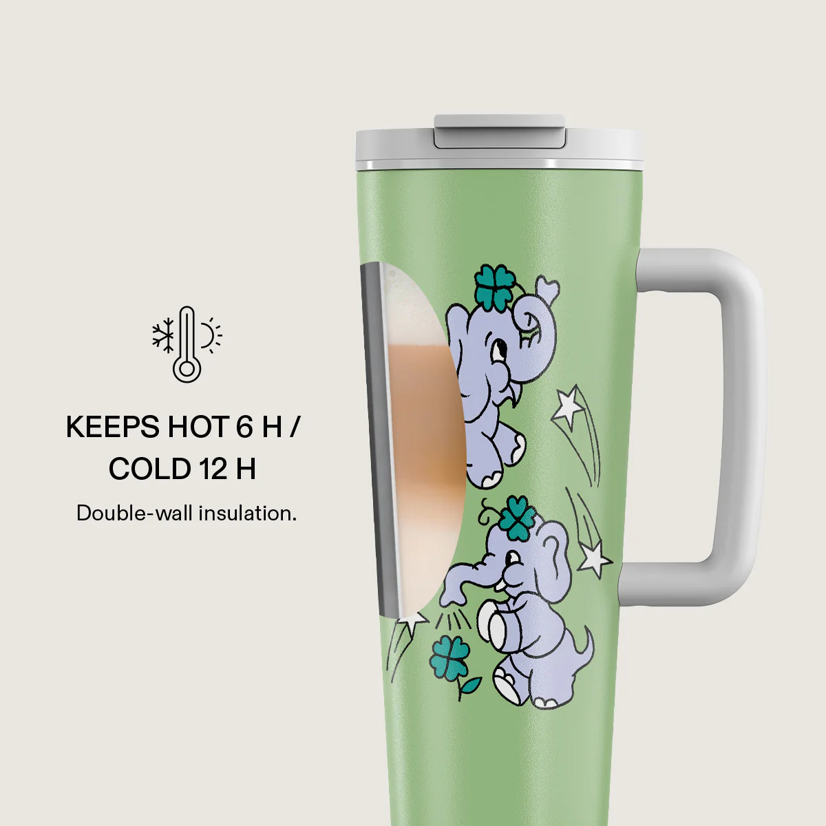 Big Energy - EasyGrip Travel Mug - Image 4