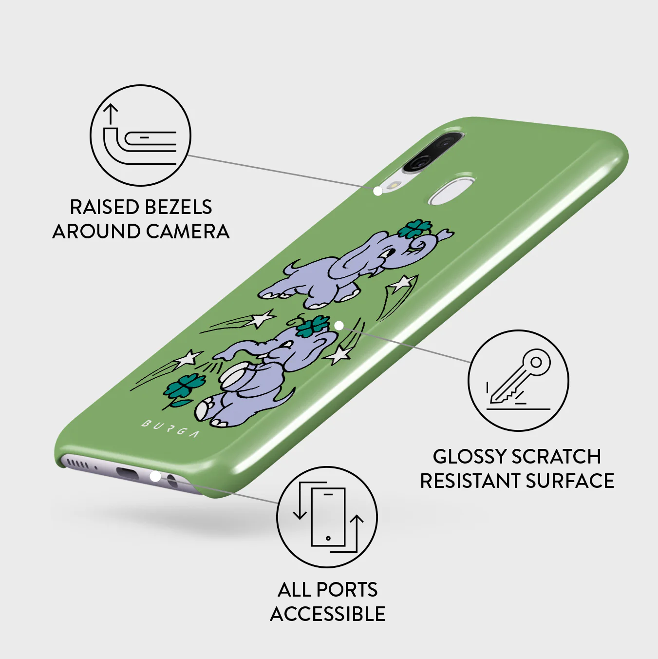Big Energy - Samsung Galaxy A40 Case - Image 3