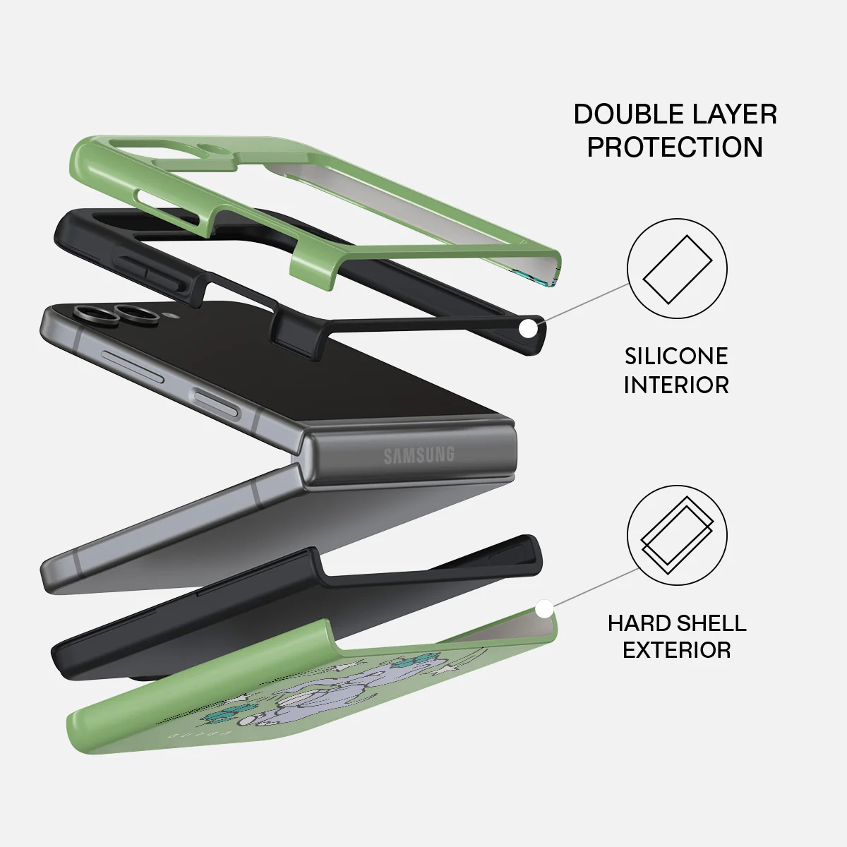 Big Energy - Samsung Galaxy Z Flip 5 Case - Image 2
