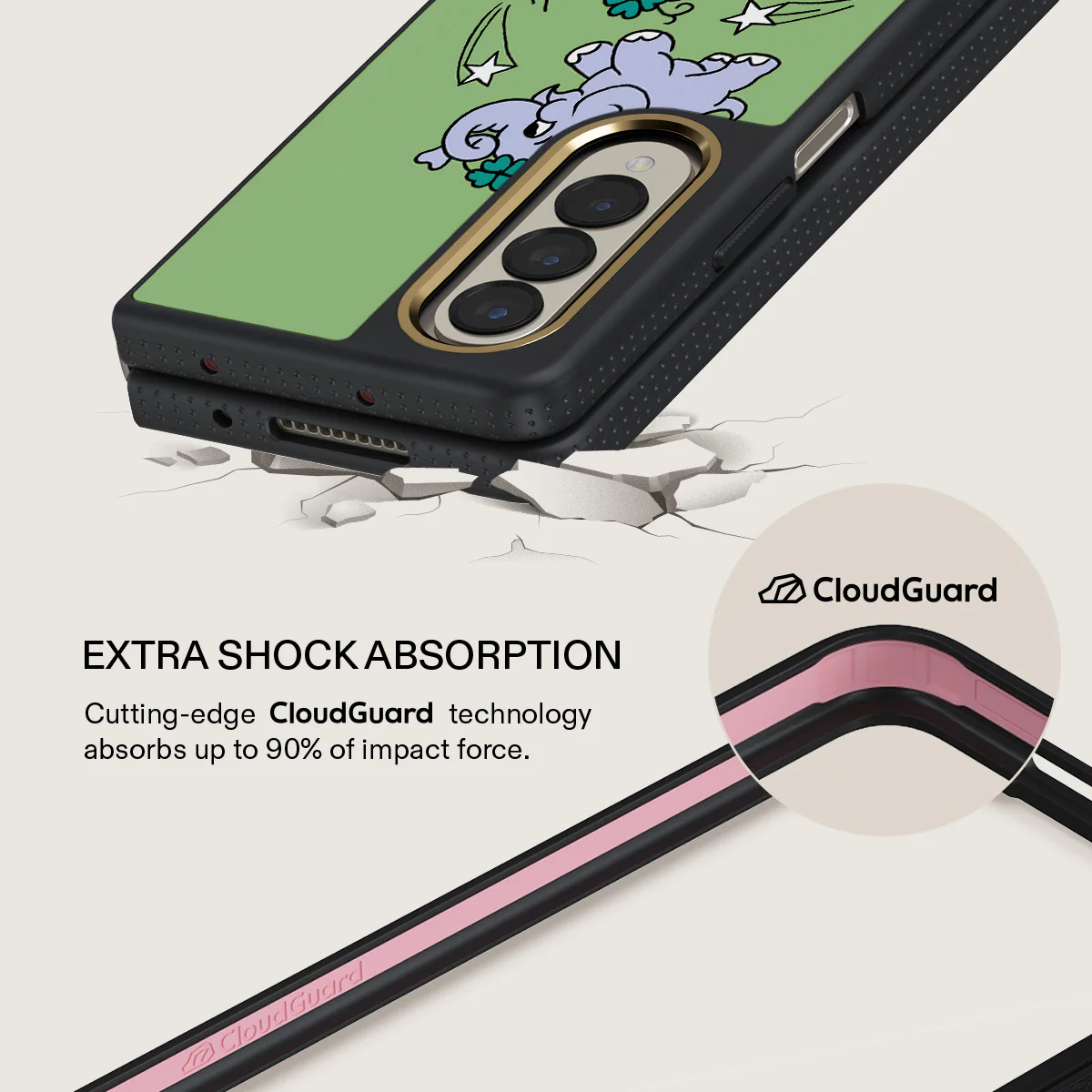 Big Energy - Samsung Galaxy Z Fold 4 Case - Image 8