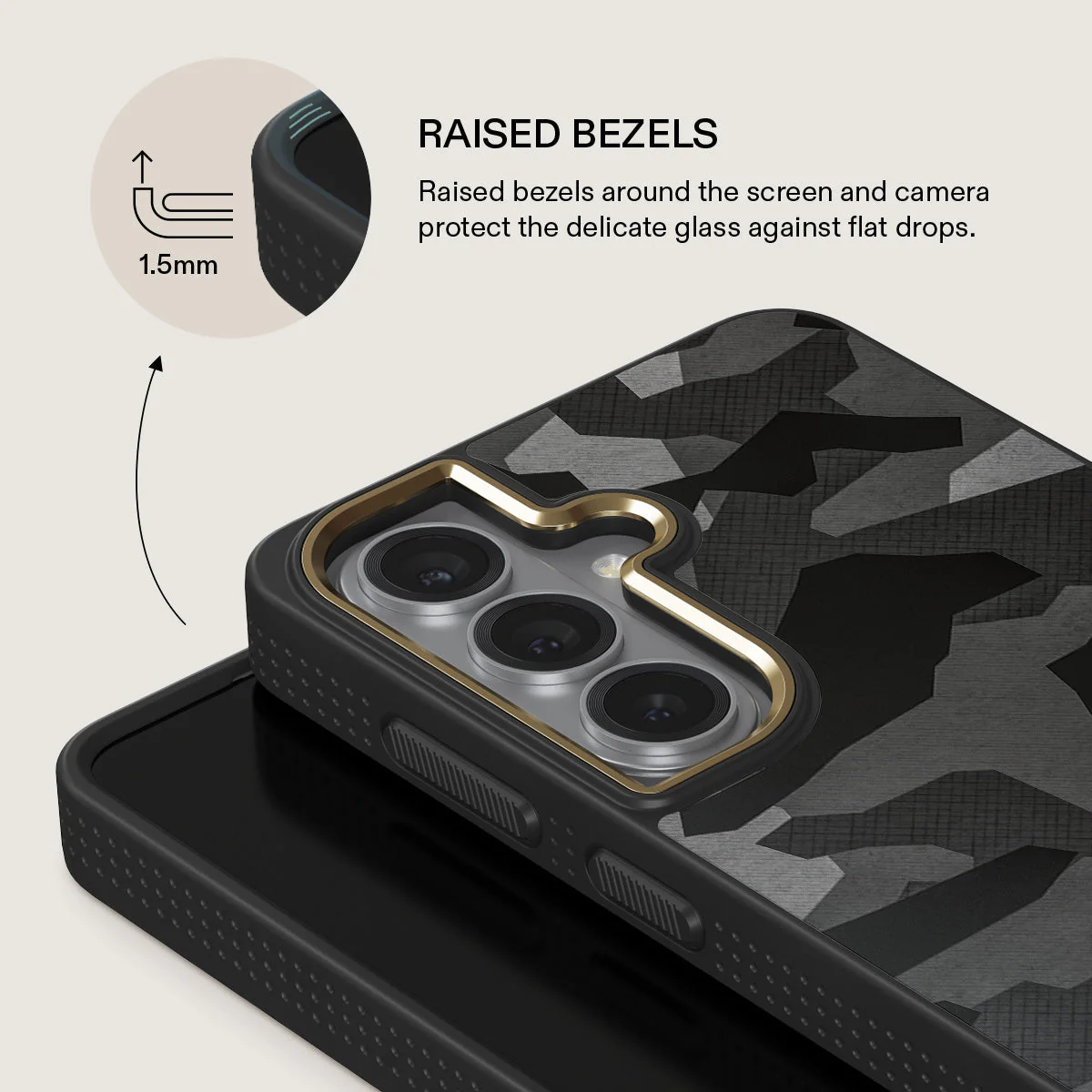 Night Black Camouflage - Samsung Galaxy S26 Plus Case - Image 8