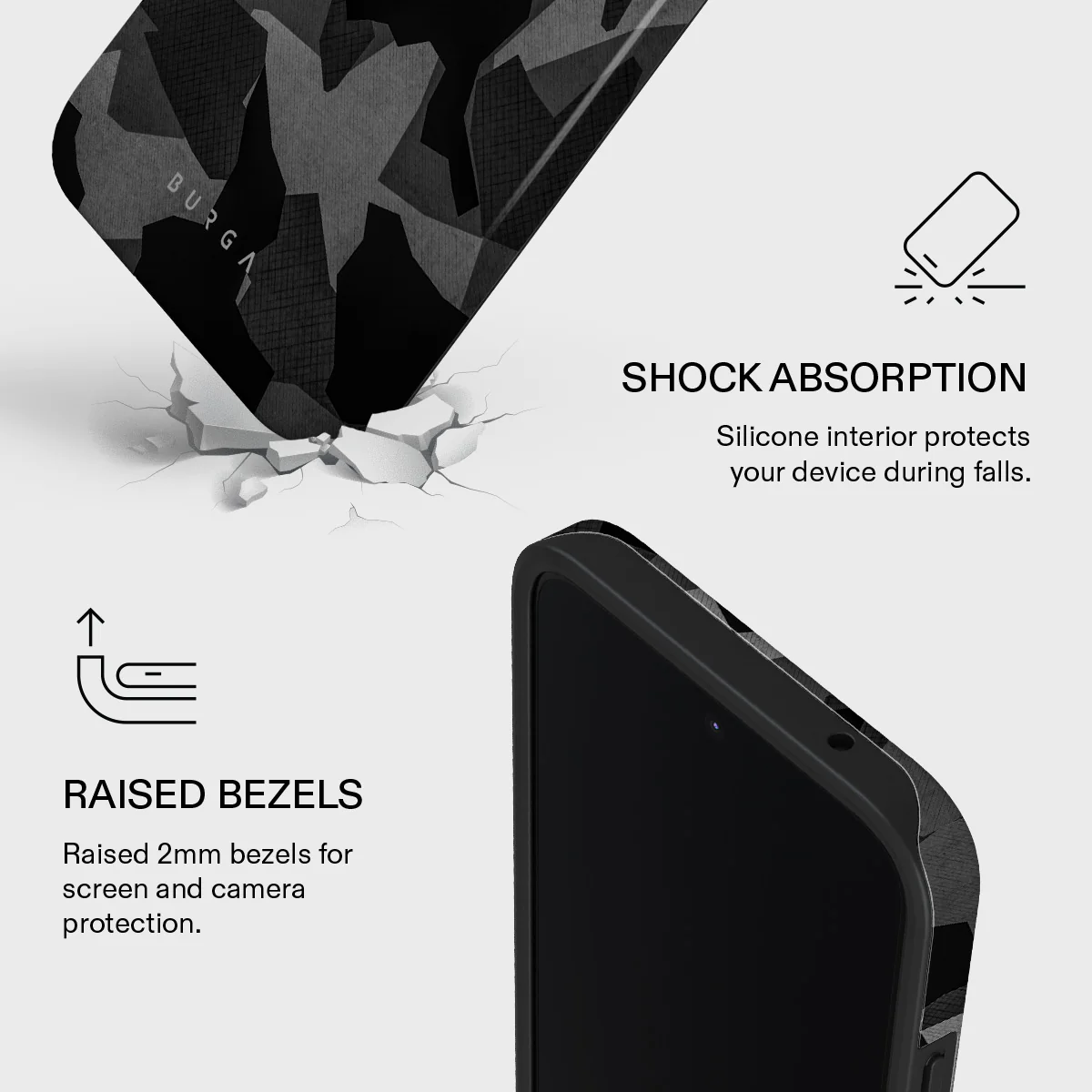 Night Black Camouflage - Xiaomi 15T Case - Image 4