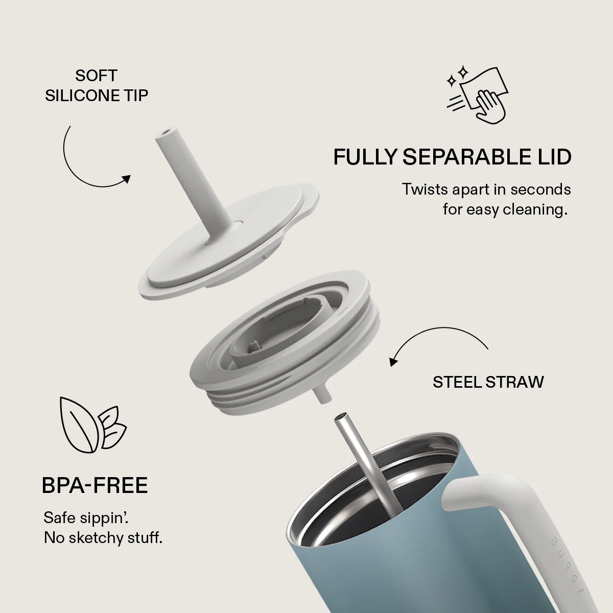 Black Hole - All Day Leakproof Tumbler - Image 6