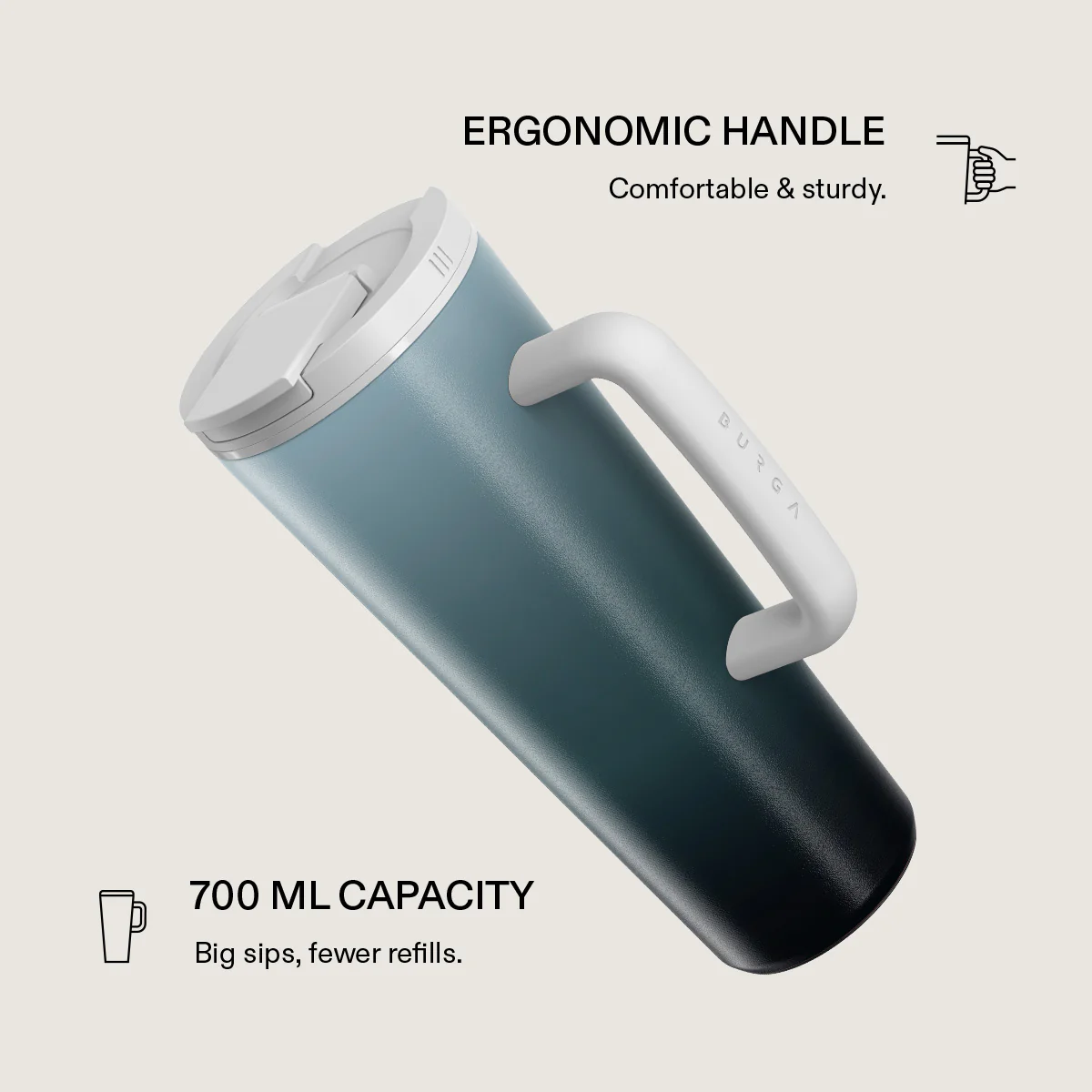 Black Hole - EasyGrip Travel Mug - Image 2