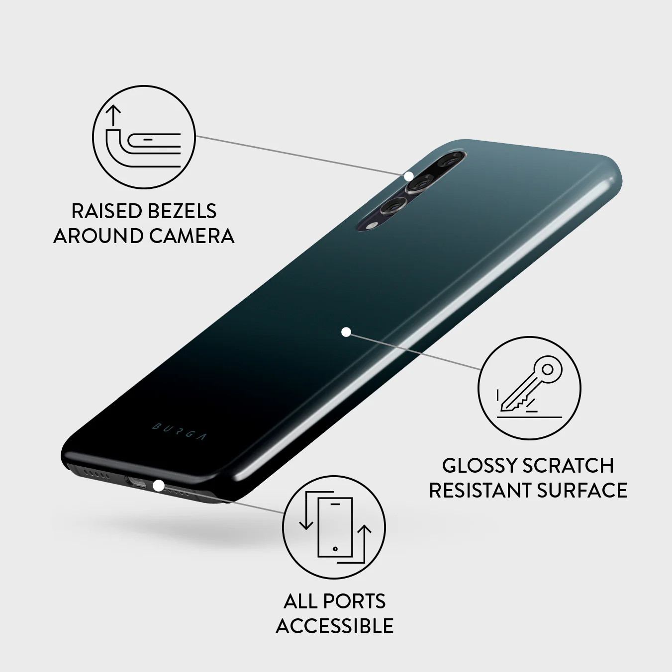 Black Hole - Huawei P20 Case - Image 3