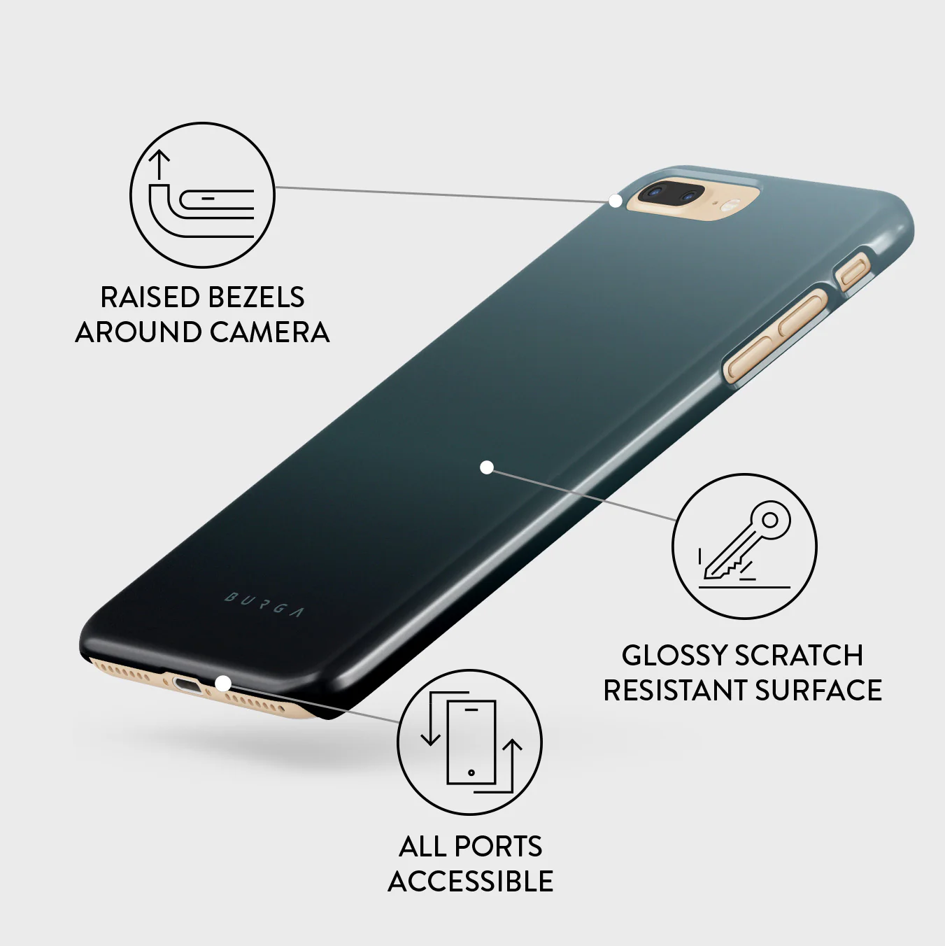 Black Hole - iPhone 7 Plus / 8 Plus Case - Image 3