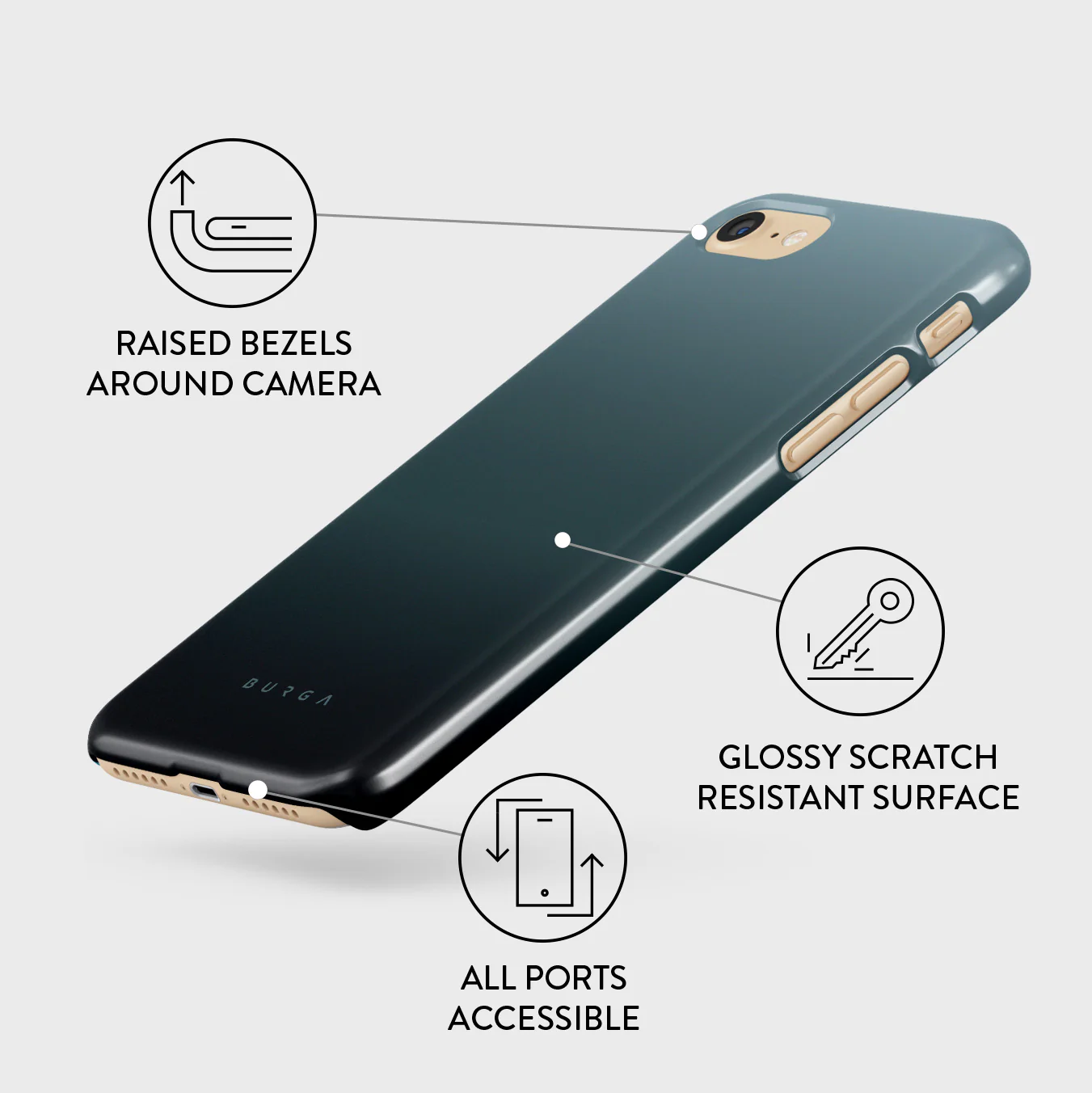 Black Hole - iPhone SE (2022) Case - Image 3