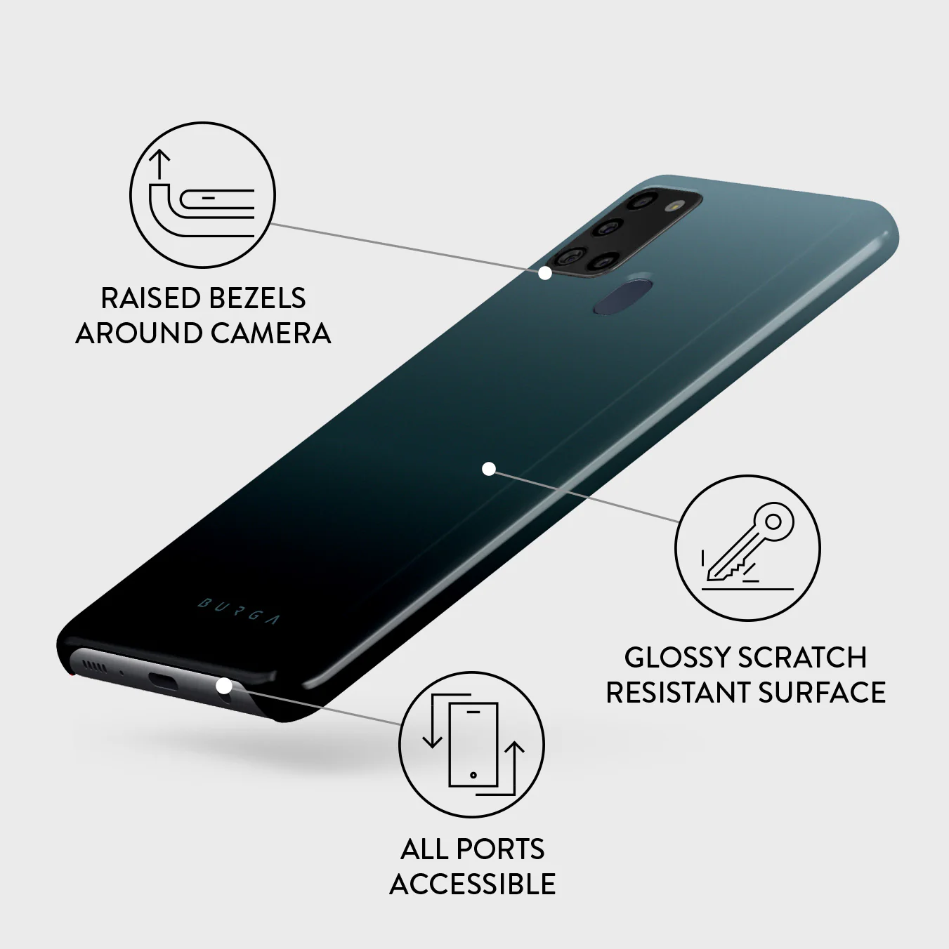 Black Hole - Samsung Galaxy A21s 4G Case - Image 3