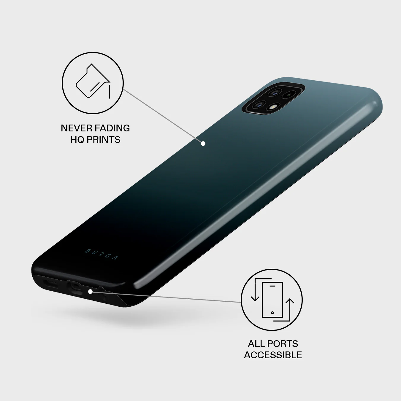 Black Hole - Samsung Galaxy A22 5G Case - Image 3