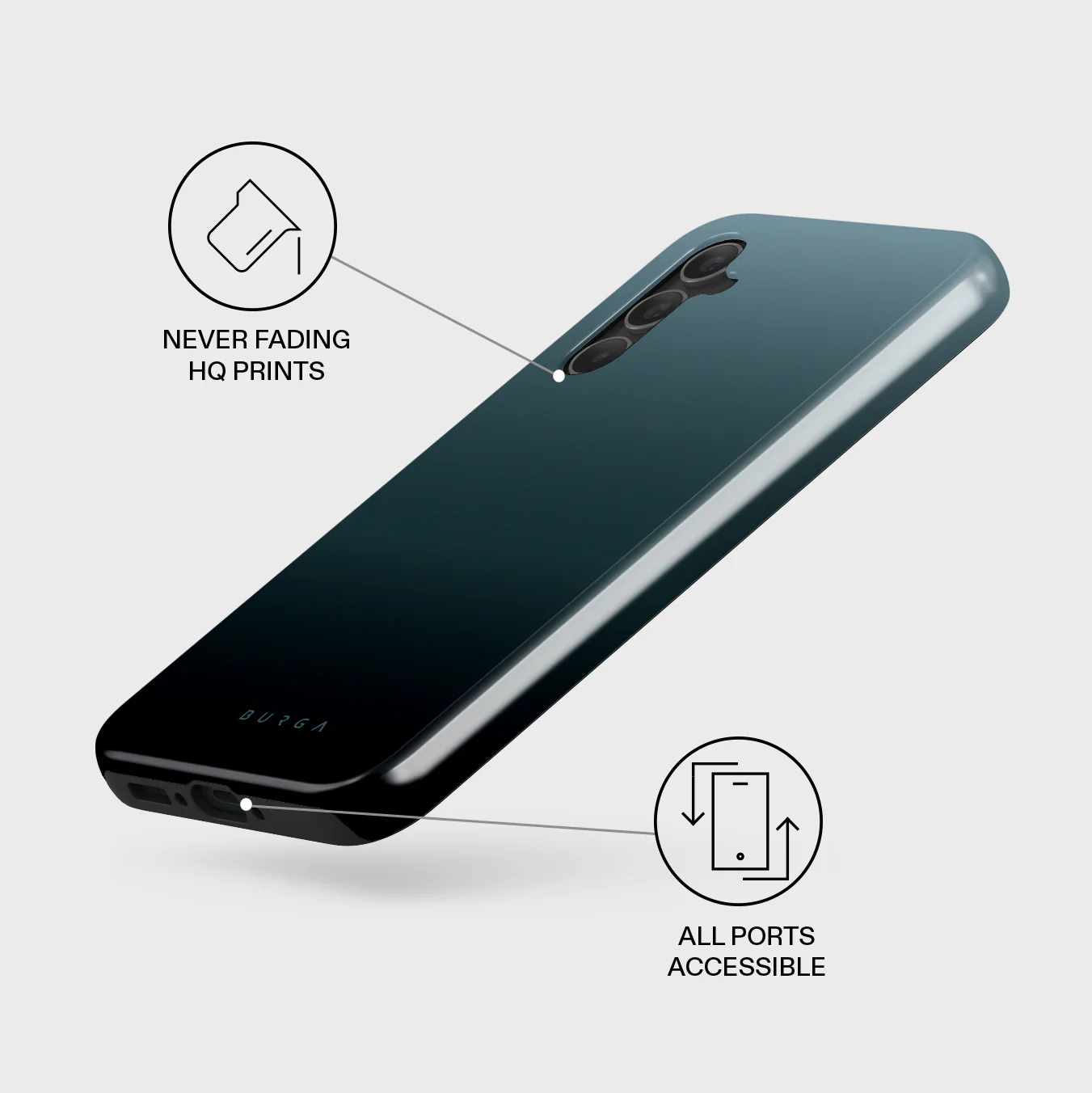Black Hole - Samsung Galaxy A34 Case - Image 3