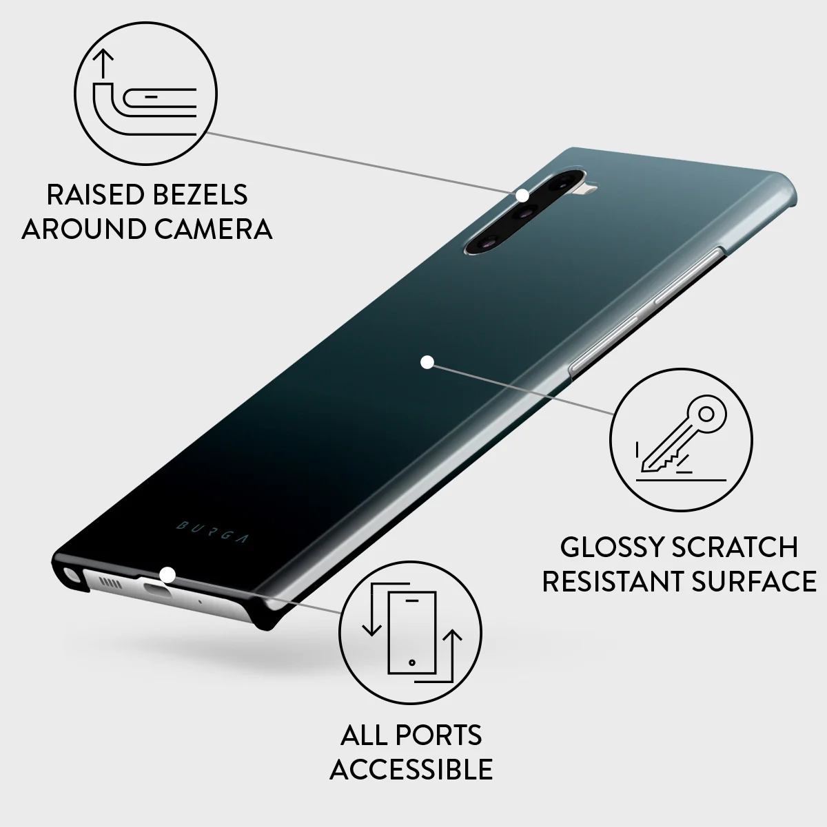Black Hole - Samsung Galaxy Note 10 Case - Image 3