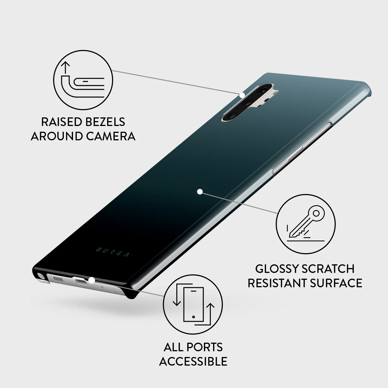 Black Hole - Samsung Galaxy Note 10 Plus Case - Image 3
