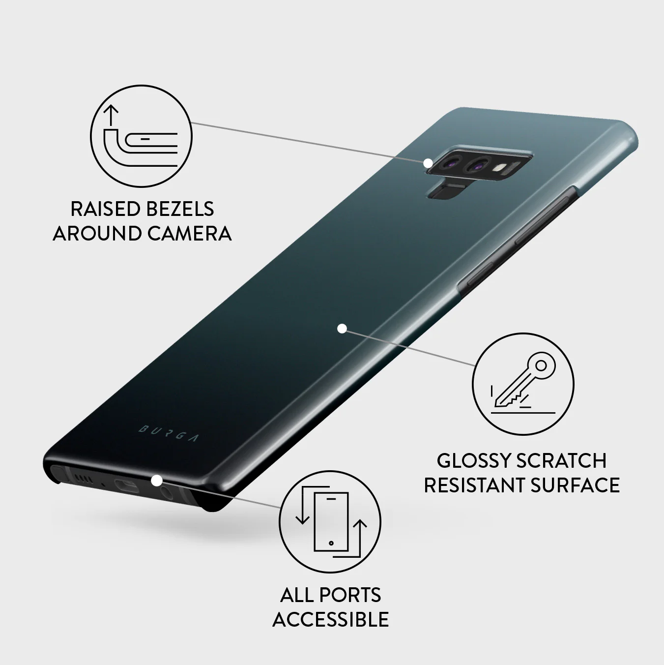 Black Hole - Samsung Galaxy Note 9 Case - Image 3