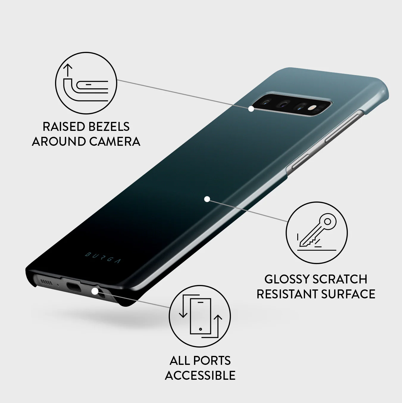Black Hole - Samsung Galaxy S10 Plus Case - Image 3