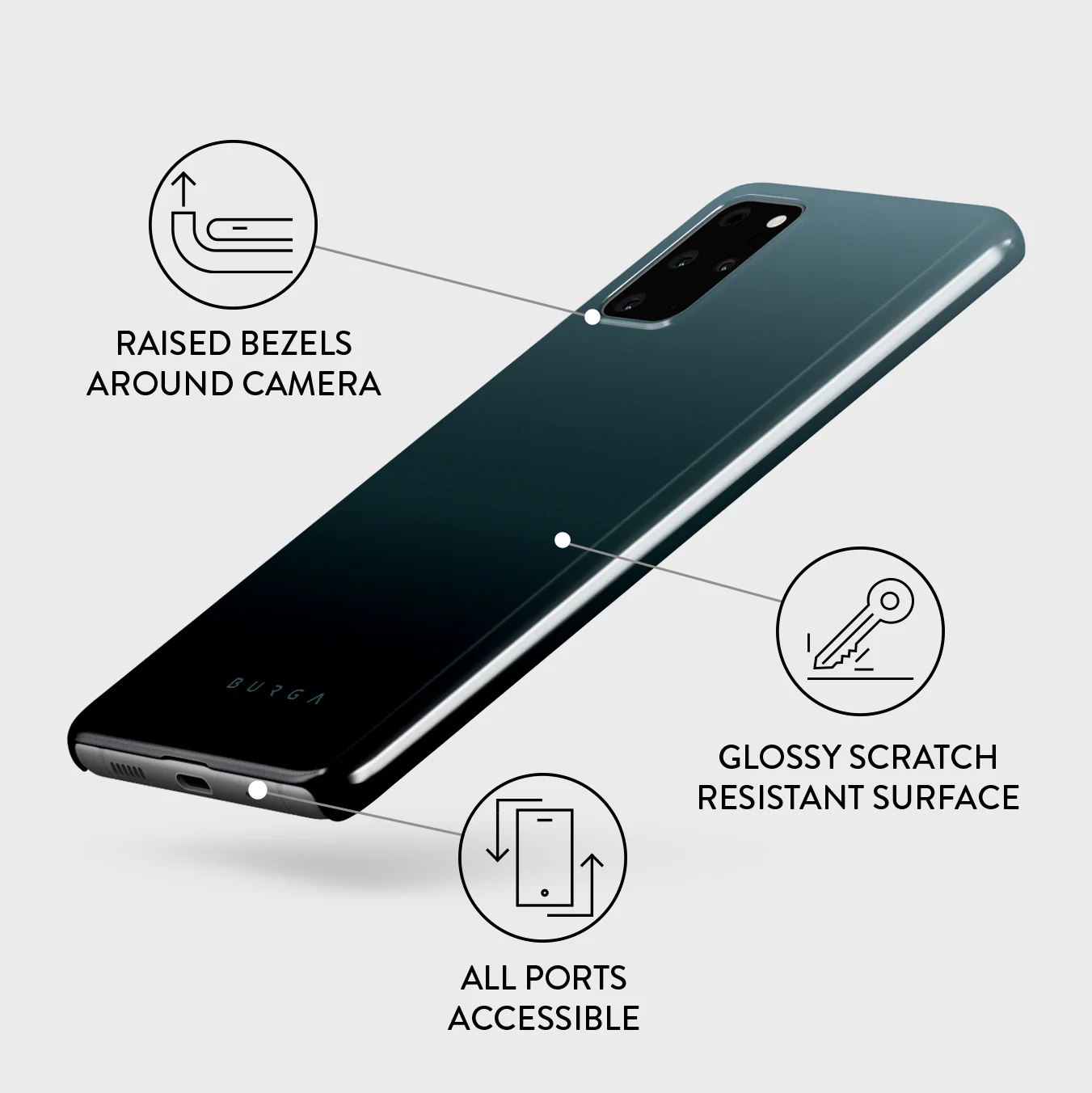 Black Hole - Samsung Galaxy S20 Plus 4G / 5G Case - Image 3