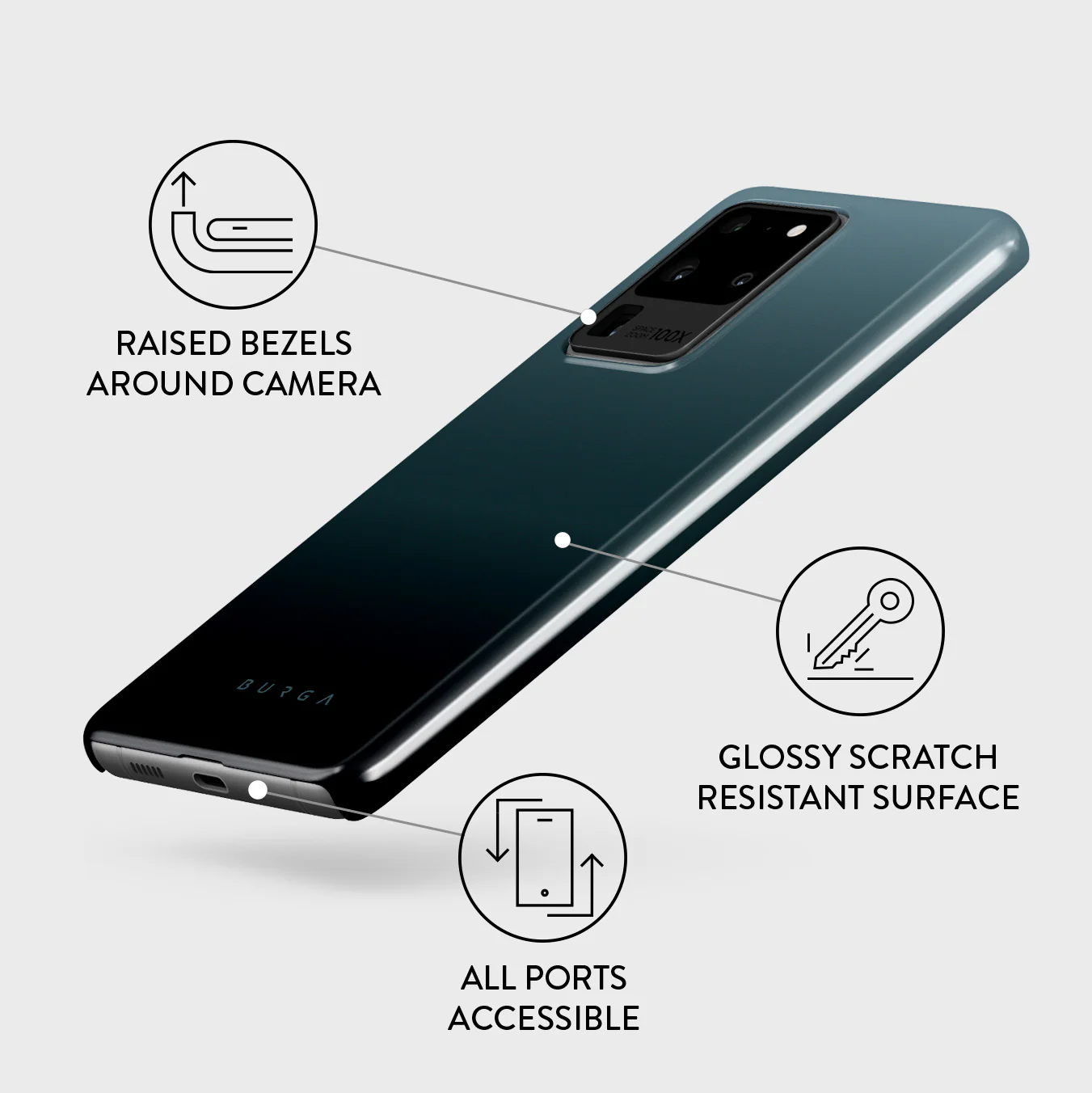 Black Hole - Samsung Galaxy S20 Ultra 4G / 5G Case - Image 3