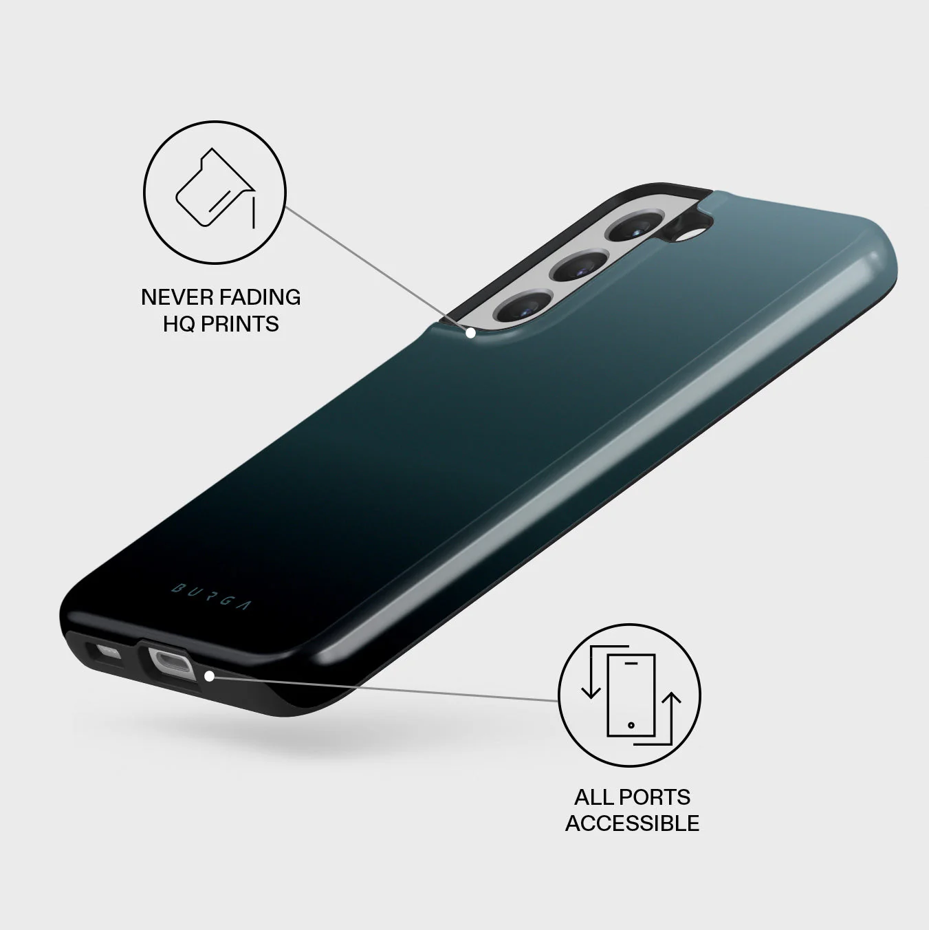Black Hole - Samsung Galaxy S22 Plus Case - Image 3