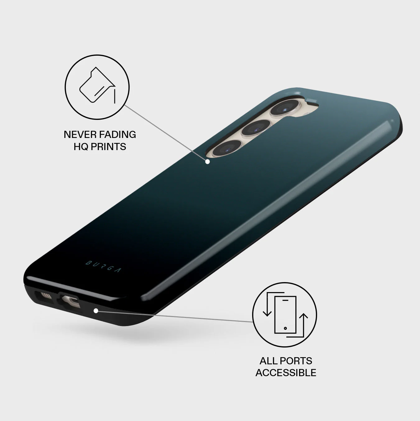 Black Hole - Samsung Galaxy S23 Case - Image 3