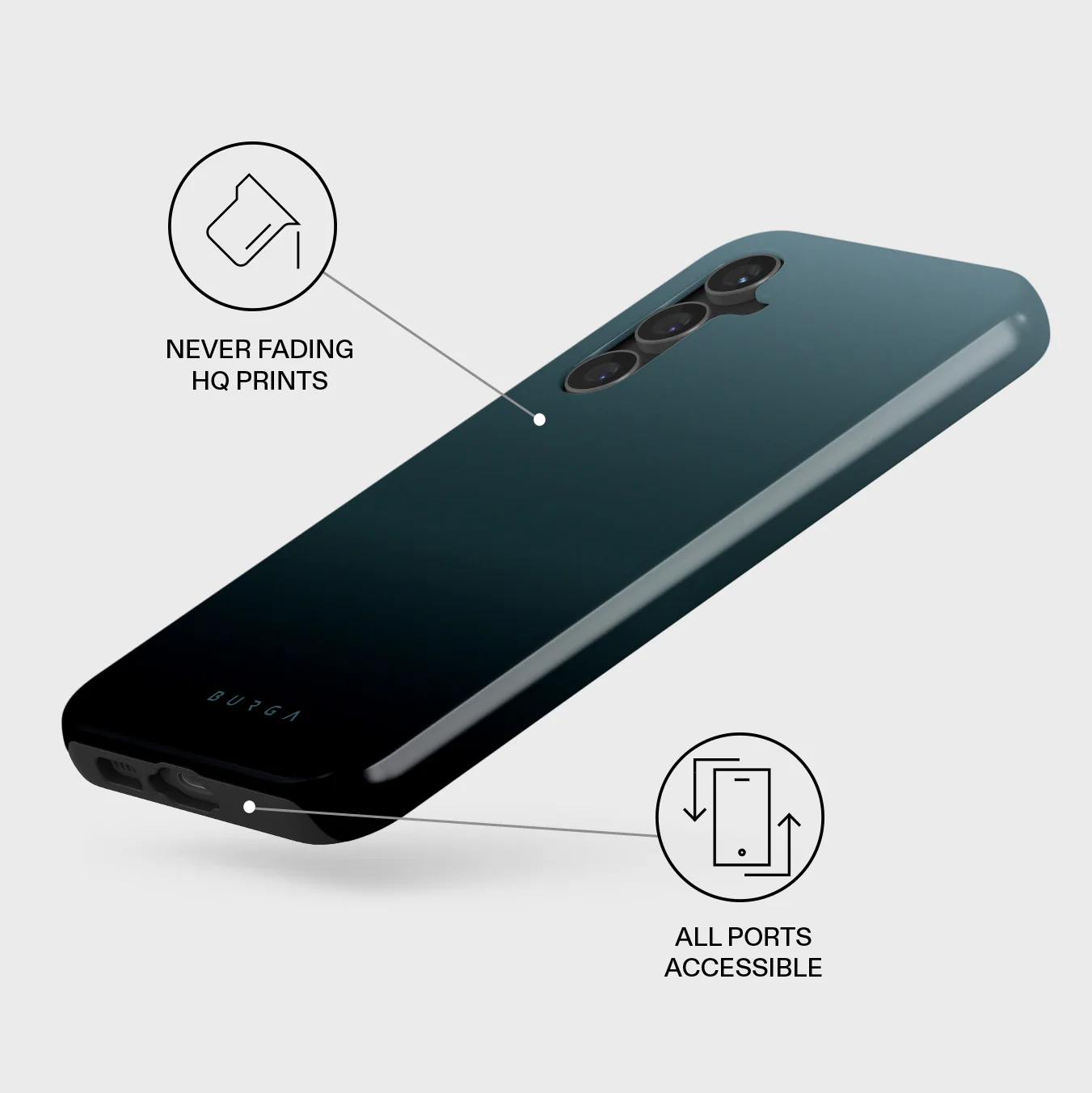 Black Hole - Samsung Galaxy S23 FE Case - Image 3