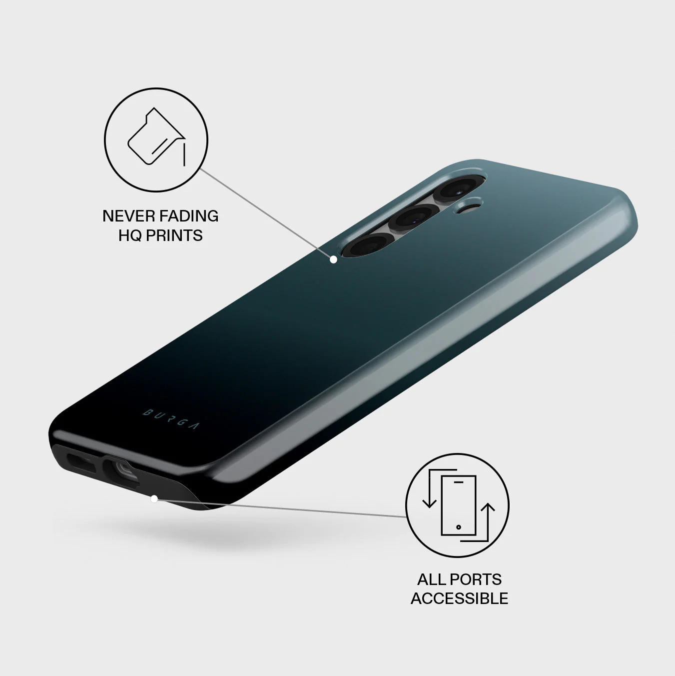 Black Hole - Samsung Galaxy S25 Plus Case - Image 3