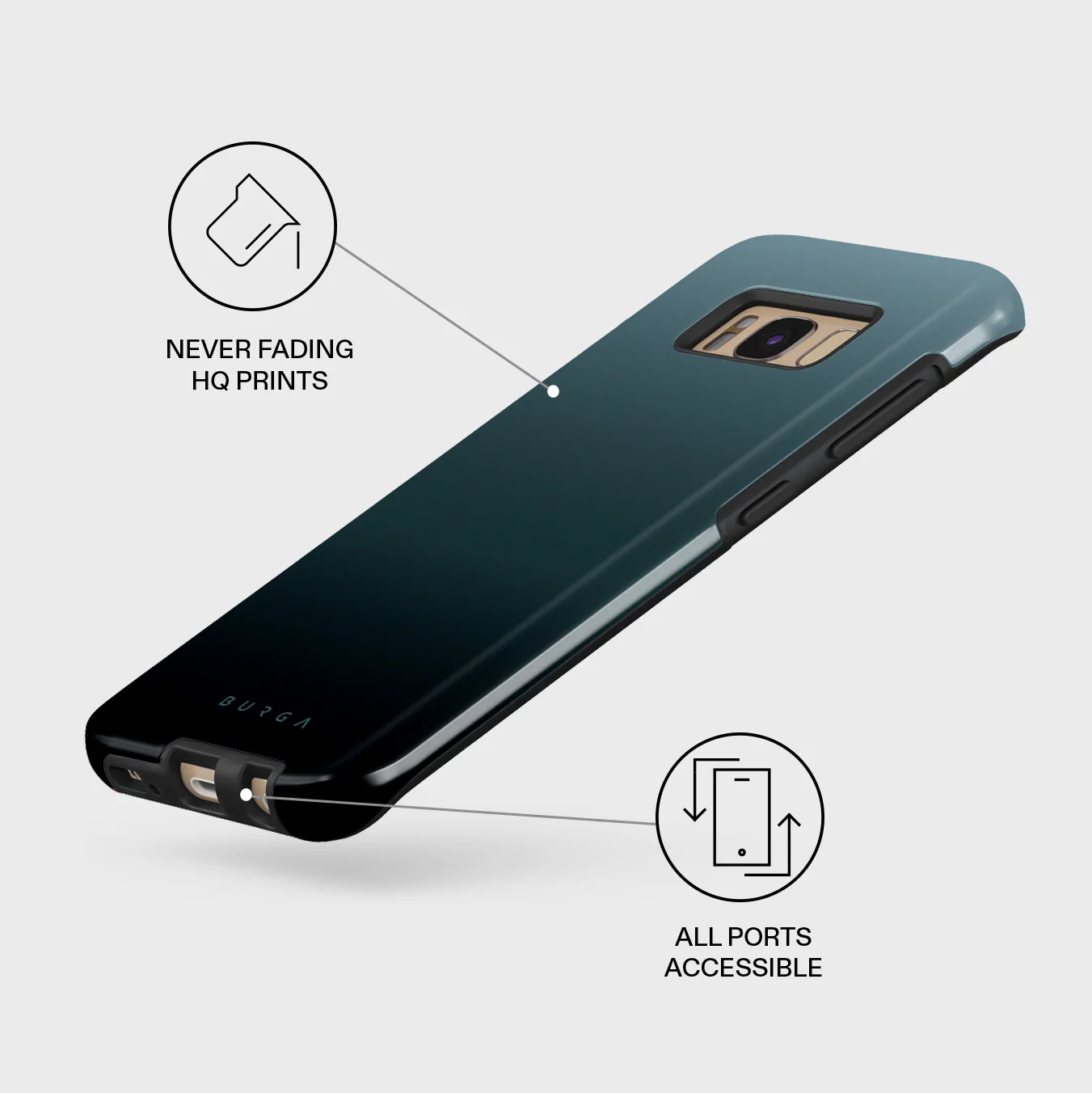 Black Hole - Samsung Galaxy S8 Case - Image 7