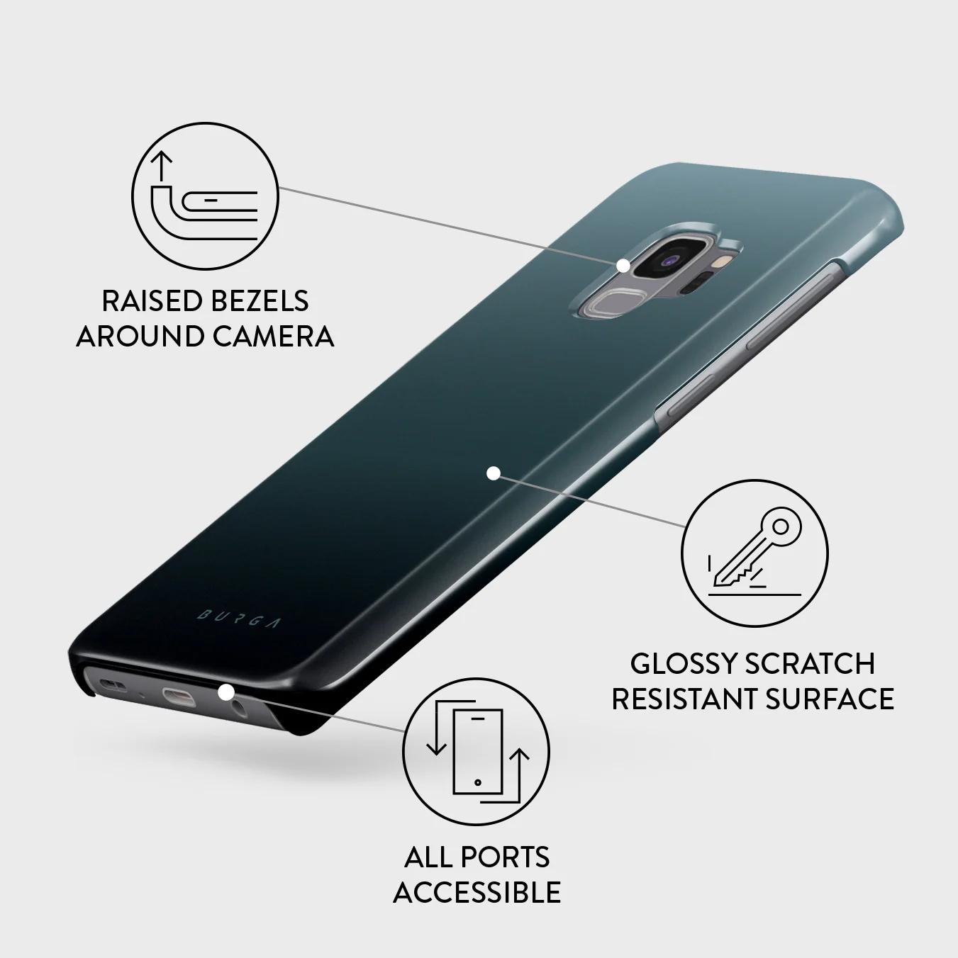 Black Hole - Samsung Galaxy S9 Case - Image 3
