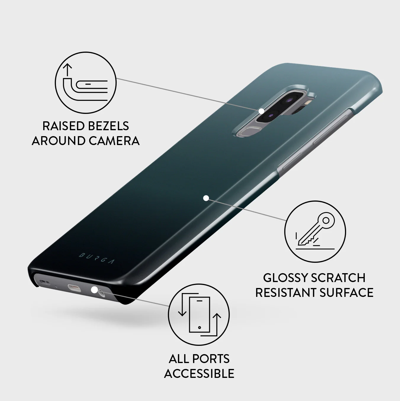 Black Hole - Samsung Galaxy S9 Plus Case - Image 3