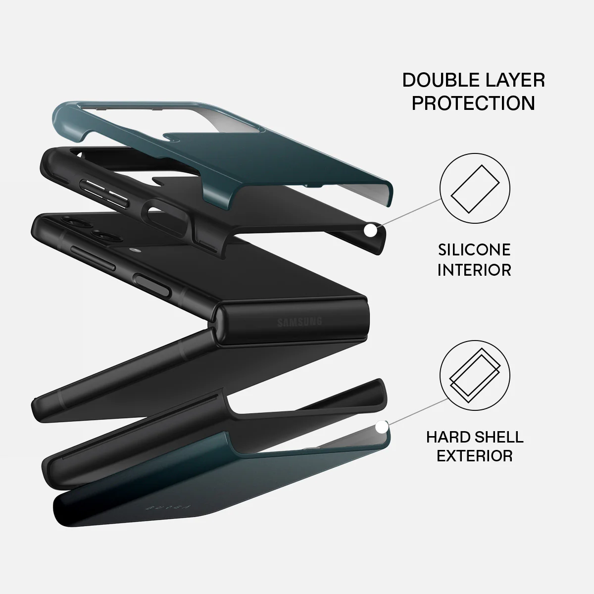 Black Hole - Samsung Galaxy Z Flip 3 Case - Image 2