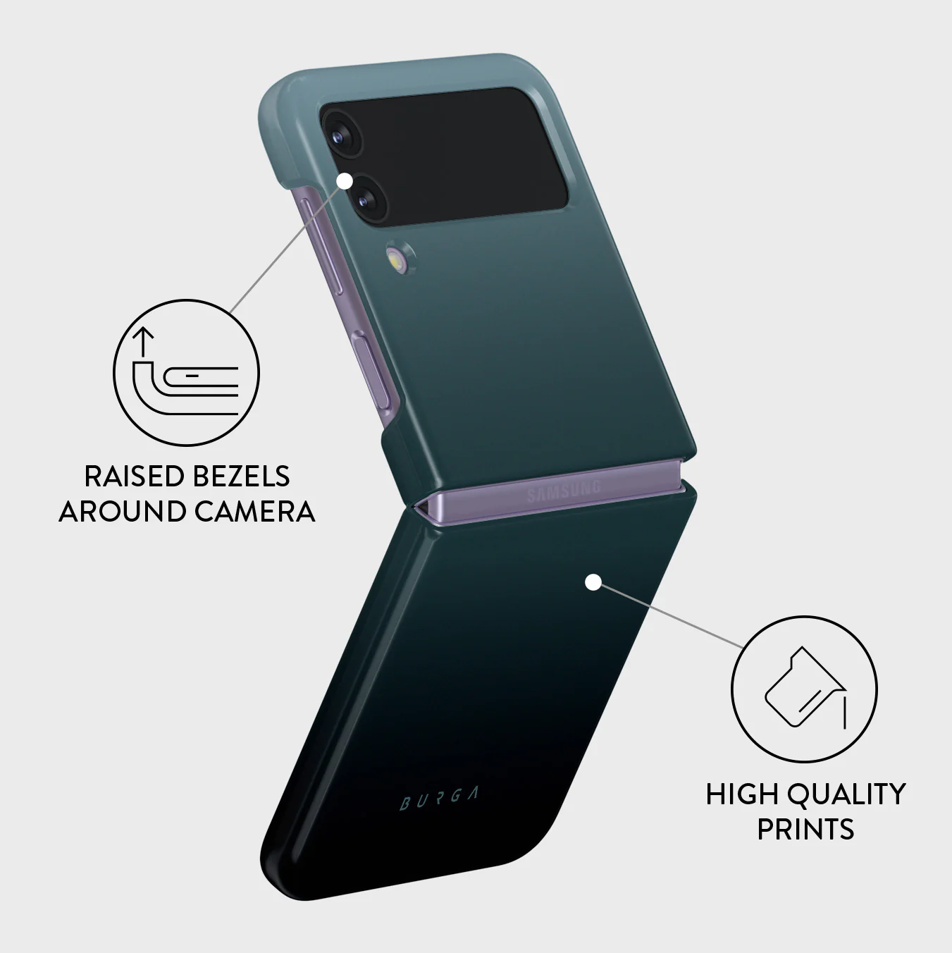 Black Hole - Samsung Galaxy Z Flip 4 Case - Image 3