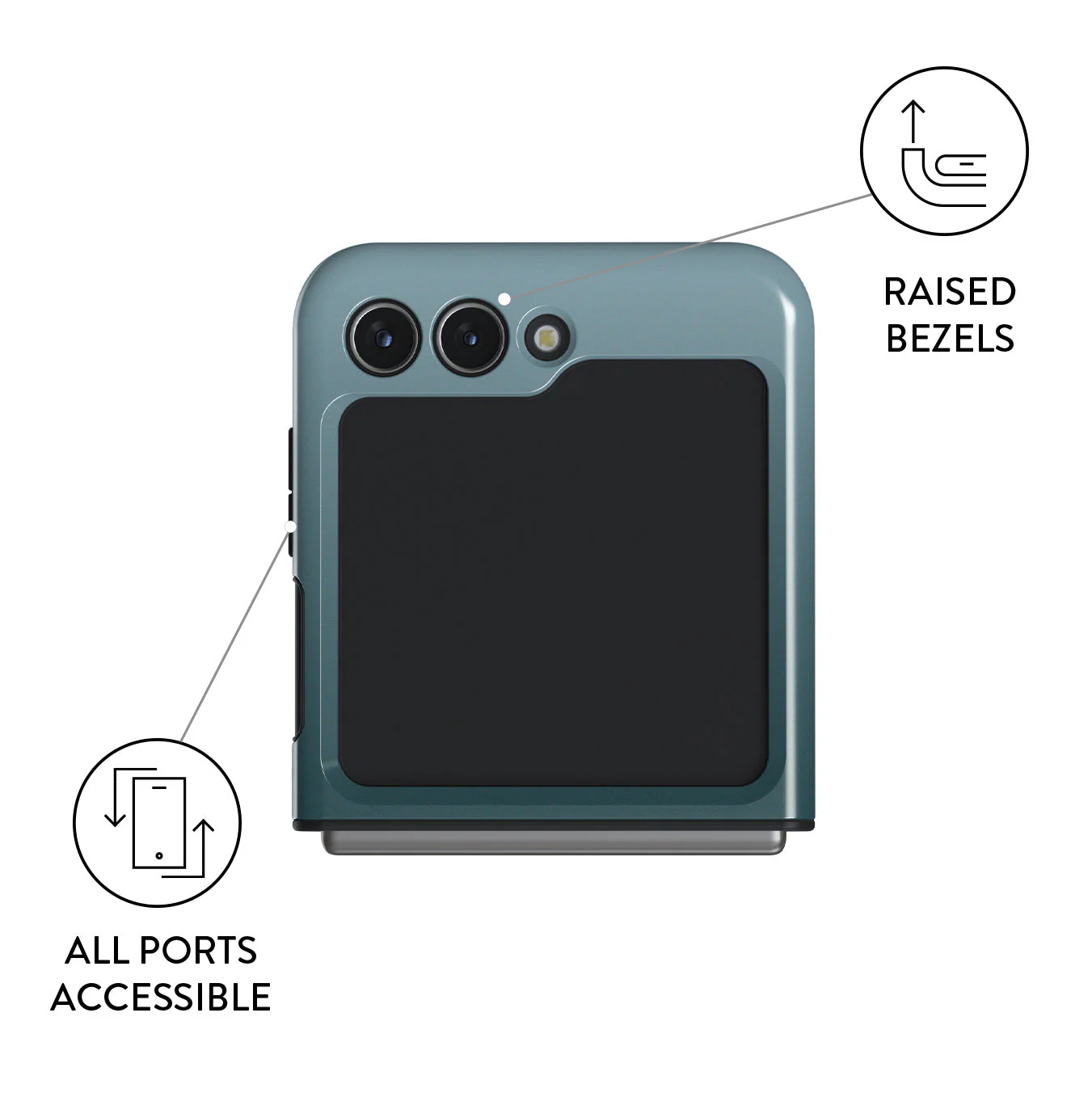 Black Hole - Samsung Galaxy Z Flip 5 Case - Image 3