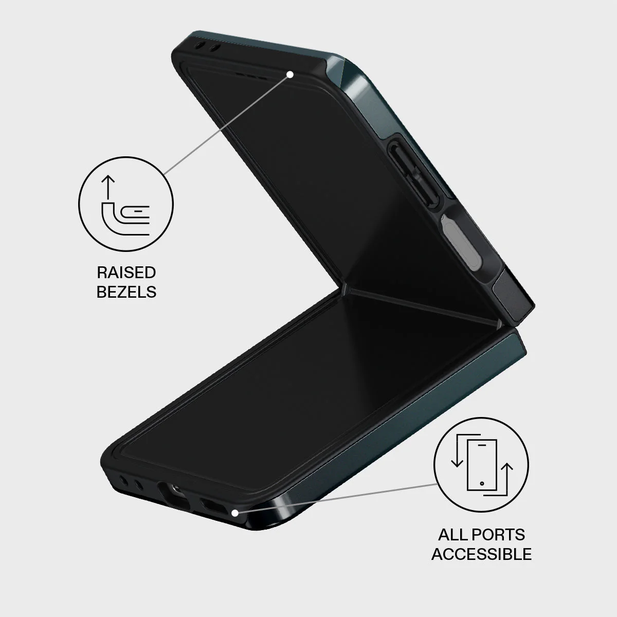 Black Hole - Samsung Galaxy Z Flip 7 Case - Image 3
