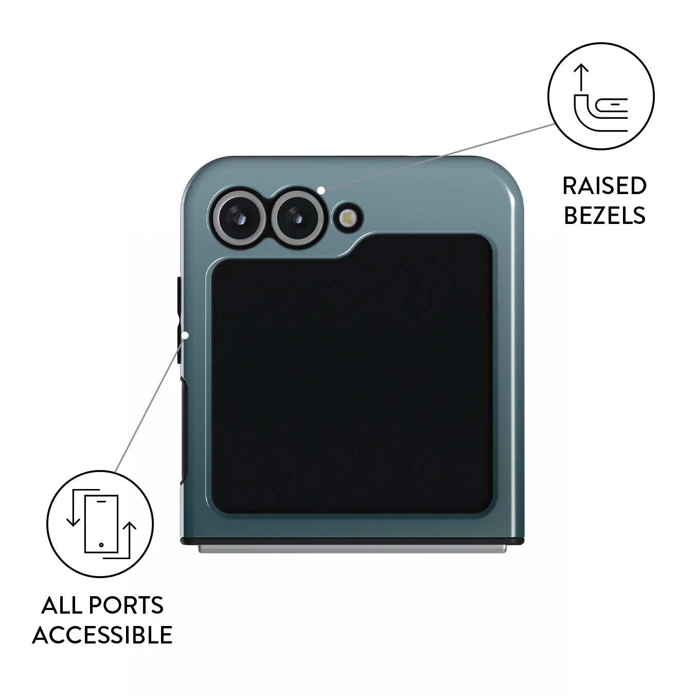 Black Hole - Samsung Galaxy Z Flip 7 FE Case - Image 3