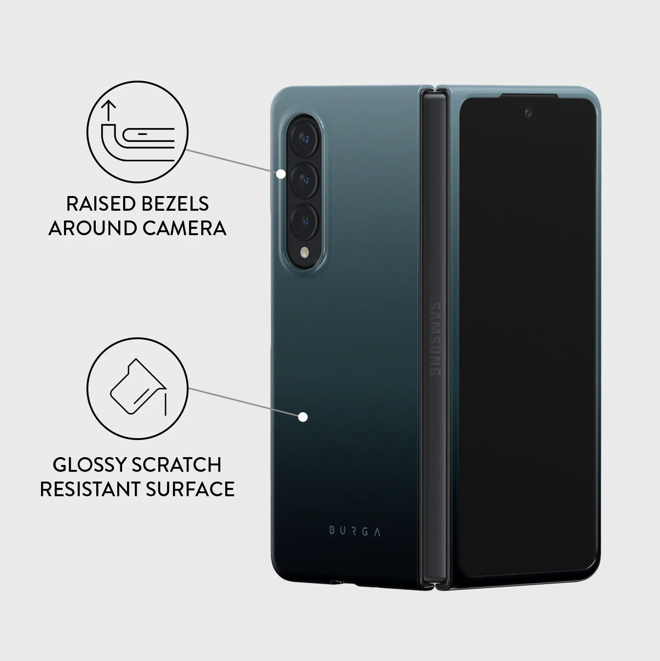 Black Hole - Samsung Galaxy Z Fold 4 Case - Image 3