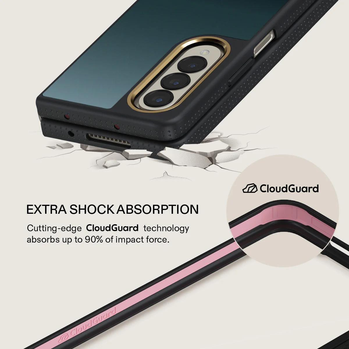 Black Hole - Samsung Galaxy Z Fold 4 Case - Image 8