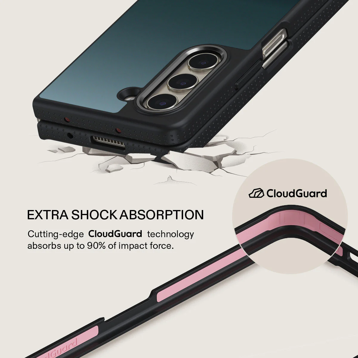 Black Hole - Samsung Galaxy Z Fold 5 Case - Image 10