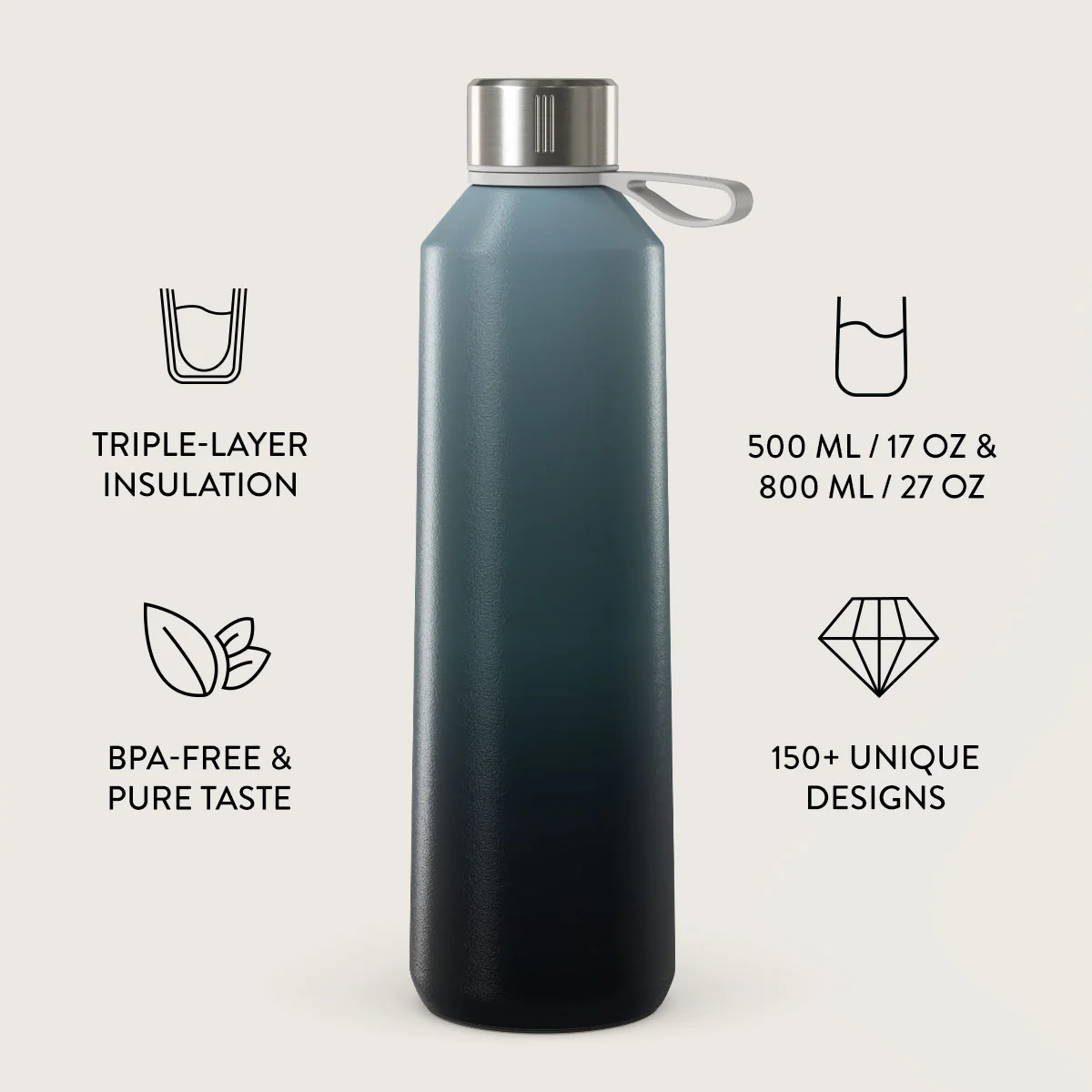 Black Hole - Water Bottle - Image 3