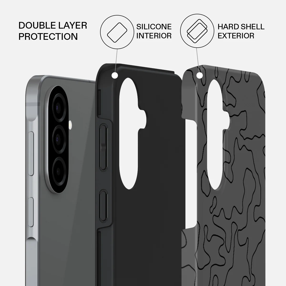 Black Rock - Samsung Galaxy A57 5G Case - Image 2