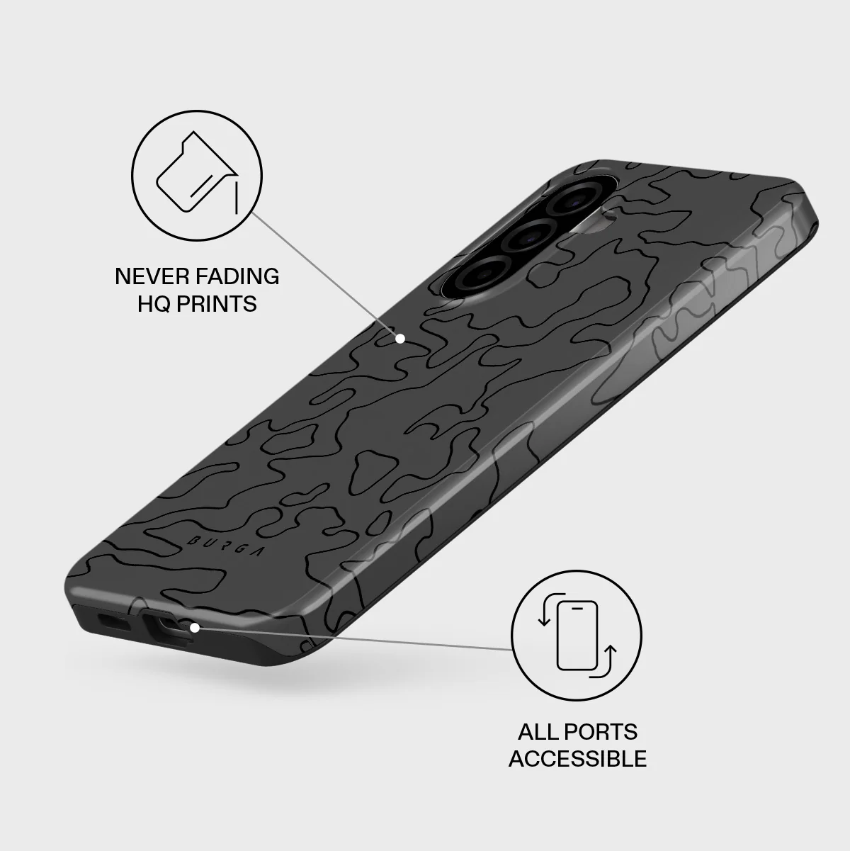 Black Rock - Samsung Galaxy A57 5G Case - Image 3