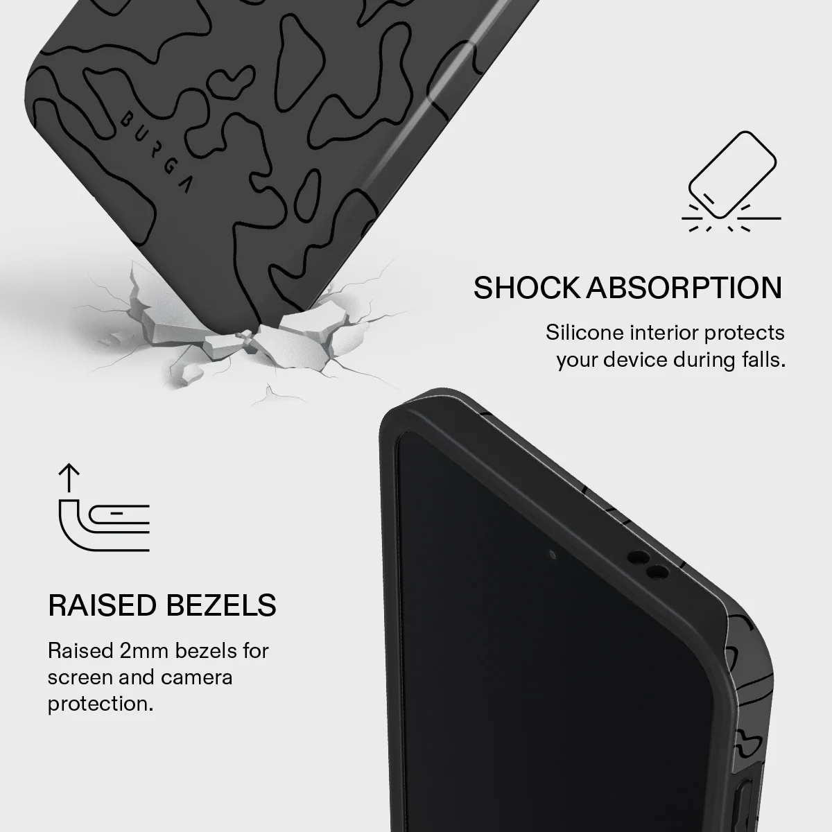 Black Rock - Samsung Galaxy A57 5G Case - Image 4